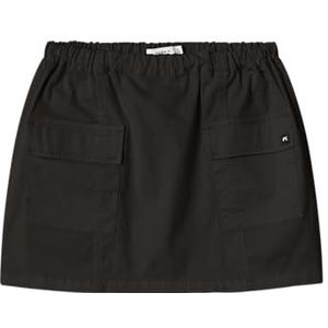 NAME IT meisjes rok, zwart, 134
