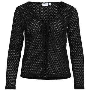 Vimiro V-hals L/S Cardigan, zwart beauty, L