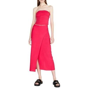 Sisley Womens 4B5FL0016 Skirt, Fuchsia 39C, 42, fuchsia 39c, 42