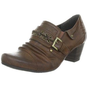 Jana Damesmode Loafer, Cognac Antic 330, 38 EU