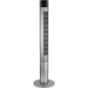 Brightium Oscillerende torenventilator met 3 snelheden, afstandsbediening en timer, afmetingen: 116 x 32 x 32 cm, ideaal voor het koelen van ruimtes.