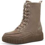 s.Oliver - Enkellaarsjes - Zwart - Textiel - Veganistisch