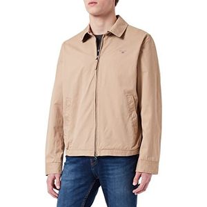 GANT Heren D1. Katoen Windcheater, khaki (dark khaki), L