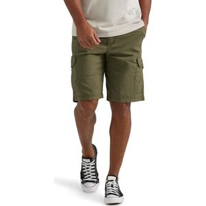 Lee Heren Extreme Motion Crossroad Cargo Short, Olijfnacht, 44