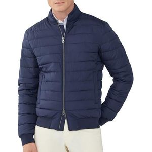 Hackett London Ultra Lw Moto Jas voor heren, Blauw (marine Blazer), XS