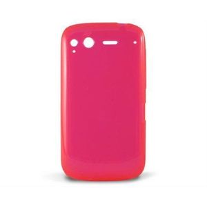 Ksix B1087FTP03 TPU beschermhoes voor HTC Desire S, roze