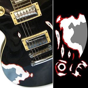 Inlegsticker voor gitaren en bas - James Hetfield (Metallica) Truckster