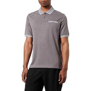 bugatti Heren 8151-35091 Poloshirt, grijs-240, Regular, grijs-240, 4XL