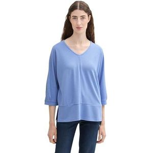 TOM TAILOR T-shirt voor dames, 11530 - Calm Blue, M