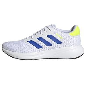 adidas Uniseks-Volwassen Response Runner Shoes, ftwr white/lucid blue/lucid lemon, 36 EU