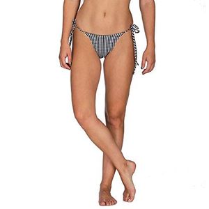 Hurley Vrouwen W Q/D Gingham Surf Bodem Bikini Bodem