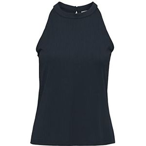 ICHI Dames IHINARI TO2 shirt met schouderbandjes/Cami Shirt, 194010/Total Eclipse, XL