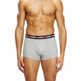 DIESEL Boxershorts  grijs gemêleerd / rood / zwart / wit