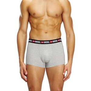 DIESEL Boxershorts  grijs gemêleerd / rood / zwart / wit