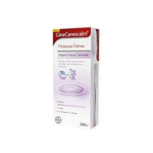 Ginecanesten - GineCanescalm - Gel - 200 ml - Voor Intieme Hygiëne en Kalmering