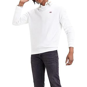 Levi's New Original Crew Sweatshirt Mannen, White, XS