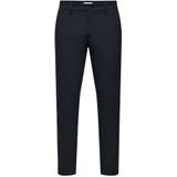 Broek - Blauw - Stretchstof - Slim Fit - Gulp met Rits