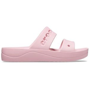 Crocs Baya Platform Sandaal voor dames, Bloemblaadje Roze, 41/42 EU