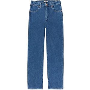 Wrangler Dames Mom Straight Jeans, Wanda, 28W / 30L