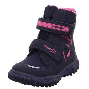 Superfit Husky Warm Gefütterte Gore-tex meisjes Sneeuwlaarzen, Blauw/zachtroze 8020, 42 EU