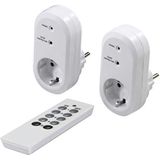 Hama Radio-Controlled Power Outlet Set With Remote Control