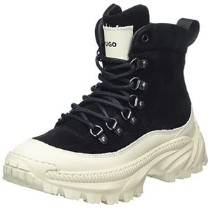 Hugo Boss - Leren Laarsjes - Zwart - Leer - Slipvaste Zool