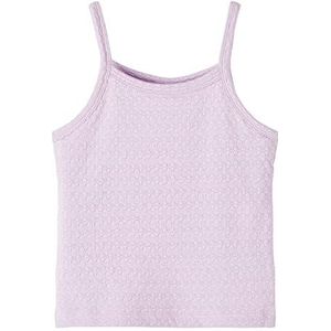 NAME IT Meisjes NKFHELONNY Short Singlet shirt met lange mouwen, Orchid Bloom, 122/128, Orchid Bloom, 122/128 cm