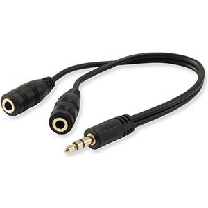 Equip Audio Splitter Y-kabel 2x Female -> Male