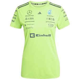 Adidas - Mercedes AMG Petronas F1 Team - T-shirt - Zwart - 100% Polyester (Gerecycled) - AEROREADY