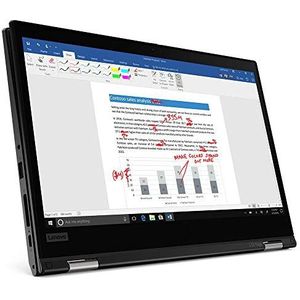 Lenovo ThinkPad L13 Intel® Core™ i5 i5-1135G7 Hybride (2-in-1) 33,8 cm (13.3") Touchscreen Full HD 8 GB DDR4-SDRAM 256 GB SSD Wi-Fi 6 (802.11ax) Windows 10 Pro Zwart