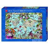 Quirky World Puzzle: 2000 Teile