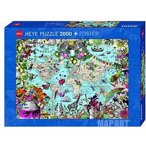 Quirky World Puzzle: 2000 Teile