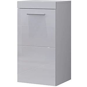 trendteam smart living Devon, hangkast, wandkast, 35 x 68 x 33 cm, wit hoogglans, wit met veel opbergruimte