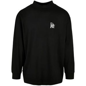 Cayler & Sons Heren Prayor Black White Turtleneck Longsleeve T-shirt, L