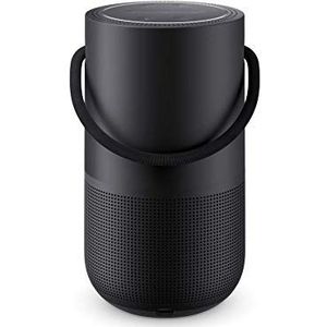 Bose Draagbare smart speaker – met geïntegreerde Alexa-spraakbediening, in zwart.