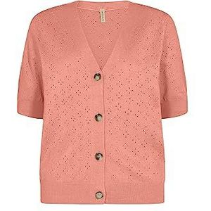 SOYACONCEPT Women's SC-Dollie 735 Gebreide jas voor dames, roze, XX-Large, roze, XXL