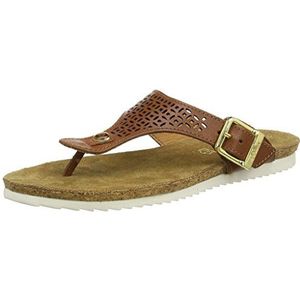 s.Oliver dames 27104 teenslippers, bruin cognac 305, 41 EU