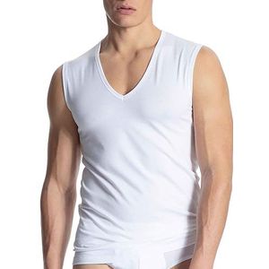 CALIDA Heren Cotton Code Tank Top Onderhemd, wit, 52/54 NL