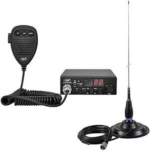PNI PNI-PACK59 Radio CB en antenne met magneet 145/PL, kit zwart