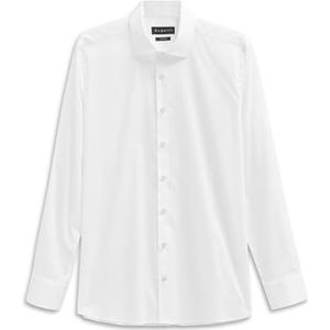 bugatti Herenhemd Kentkraag Modern Fit, 10-wit, L