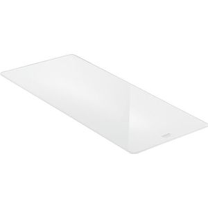 GROHE 40787L00 Glass Chopping Board 490 glazen snijplank, L-maat, wit