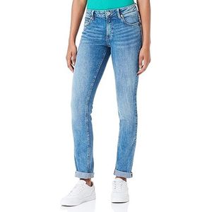 Q/S by s.Oliver Dames jeansbroek, jeansbroek lang, blauw, 44W / 36L EU, blauw, 44W x 36L