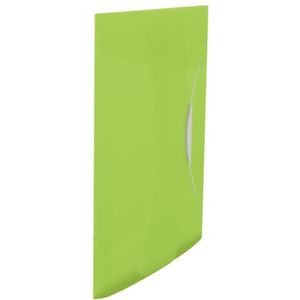 ESSELTE Vivida 624041 ordner met 3 kleppen en elastiek PPL – afmetingen: 23,4 x 32 cm – 150 vellen – groen