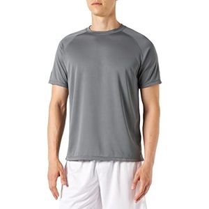 MEETYOO T-shirt voor heren, korte mouwen, voor hardlopen, fitness