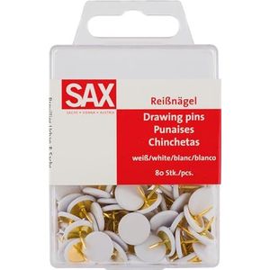 SAX Punaises | 80 stuks | wit