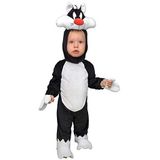 Sylvester the Cat Looney Tunes costume disguise official baby (Size 1-2 years)