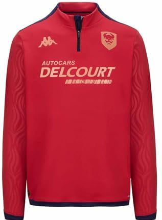 KAPPA ABLAS PRO 8 SM CAEN SWEAT CAEN | MAN | SIZE L | RED DK/BLUE NAVY