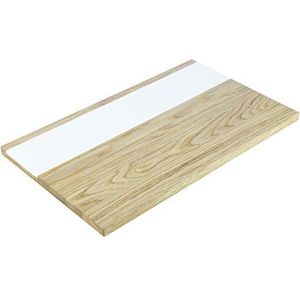 Serveerplank serveerschaal van hout | snijplank | keukenplank, hout, natuur, 50 x 30 x 2 cm