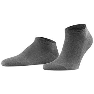 FALKE Heren Korte sokken Family M SN Duurzaam Katoen Kort eenkleurig 1 Paar, Grijs (Light Grey Melange 3390) nieuw - milieuvriendelijk, 47-50