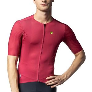 Alé Cycling Heren R-EV1 Race 2.0 shirt met korte mouwen, bordeaux, M